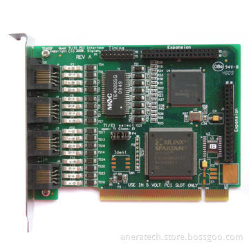 Asterisk Quad Span, Selectable 4Port T1/E1 CARD